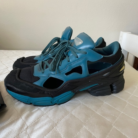 Raf Simons x Replicant Ozweego Black Colonial Blue - Picture 8 of 9